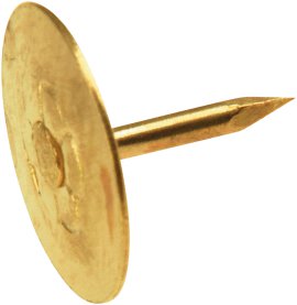 SUKI Heftzwecke vermessingt 9x7 mm, 200 Stk.