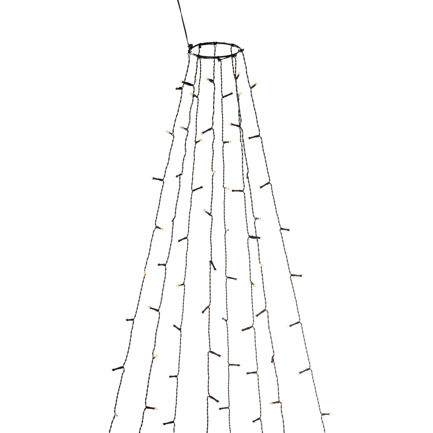 LED-Baummantel mit Ring 8 Strang