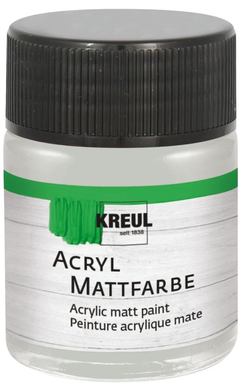 KREUL Acryl Mattfarbe Silber 20 ml