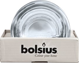 BOLSIUS Glashalter Rund 20/74 mm, klar