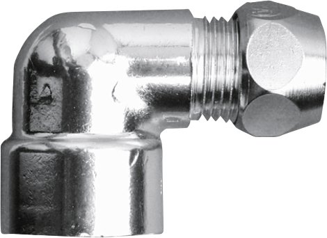 CORNAT Winkel-Verschraubung 3/8" IG-AG Ø 10 mm