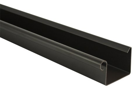 Kastenrinne aus Kunststoff Braun 1 m RG 70