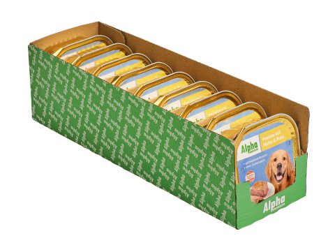 ALPHA Hunde-Nassfutter Geflügel & Pute 9x300 g