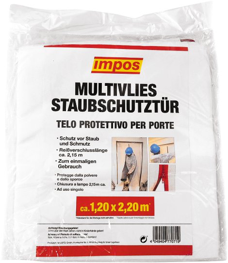 IMPOS Multivlies Staubschutztür 2,2x1,2 m