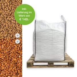 CASAFINO Marmorsplitt veronarot 1000kg Bigbag