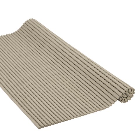 VENILIA Schaumbelag Venisoft Uni Taupe 65x200 cm