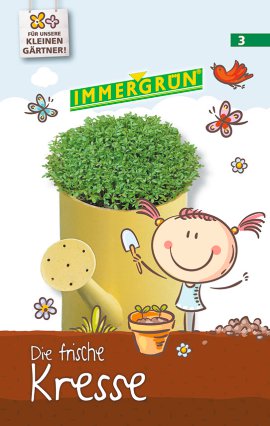 IMMERGRÜN Tütensamen Gartenkresse Sprint