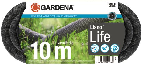 GARDENA Textilschlauch Linao™ Life 1/2" 10 m