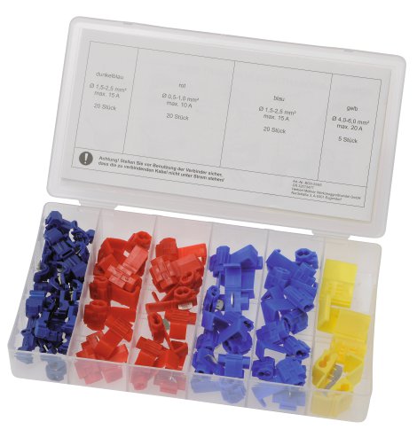 Schnellverdrahtungs-Sortiment 65-tlg.