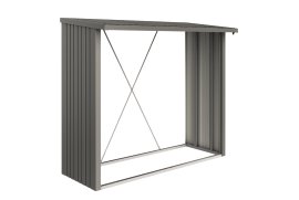 BIOHORT Schrank WoodStock® 230, 229x102x199 cm, Quarzgrau-Metallic