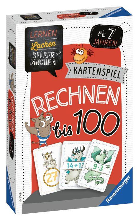 RAVENSBURGER Spiel Rechnen bis 100