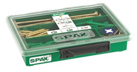 SPAX Sortiment klein + Dübel 130 Stk.