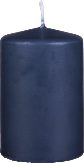 SAFE CANDLE Nature Kerze Nachtblau 90x70 mm
