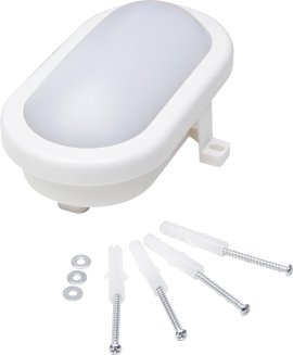 KOPP LED-Ovallampe 5,5W Weiß