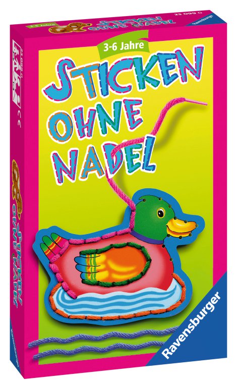 RAVENSBURGER Mitbringspiel Stricken ohne Nadel