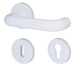 ALPERTEC Türbeschlag Paula-R Nylon Weiß BB PZ