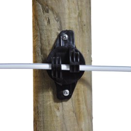 GALLAGHER W-Isolator für Weideseil Cord Schwarz 25 Stk.