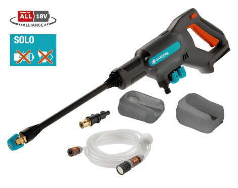 GARDENA Akku-Mitteldruckreiniger SO AQ 244/18V P4A