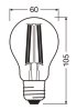 LEDVANCE LED-Birne 1906 Classic 63 E27 Filamentment GD Warmweiß 7,5W