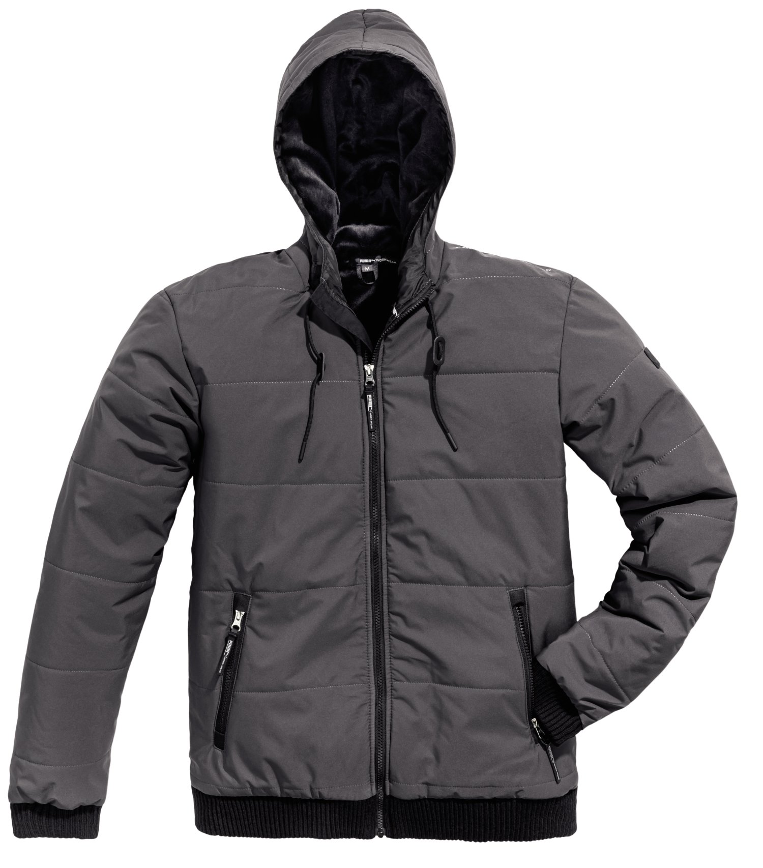 PUMA Winterparka Champ Stahlgrau/Carbon