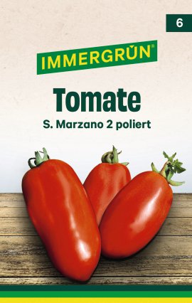 IMMERGRÜN Tütensamen Tomate San Marzano 2
