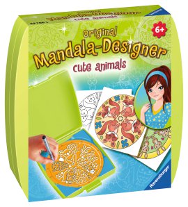 RAVENSBURGER Mandala Designer Mini Cute Animals