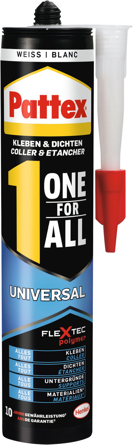 Pattex One for all 290 g, crystal, Kartusche