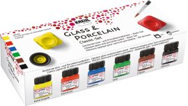 KREUL Malfarbe Glass & Porcelain Classic 20 ml 6er-Set