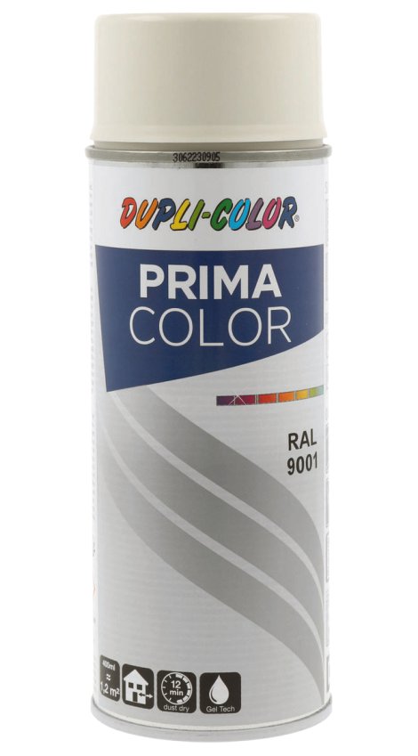 DUPLI-COLOR Lackspray Prima glänzend Cremeweiß 400 ml