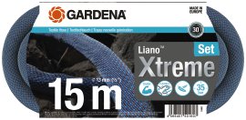 GARDENA Textilschlauch-Set Liano™ Xtreme 1/2" 15 m