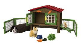 SCHLEICH Spiel-Set Kaninchenstall