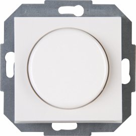 KOPP LED-Druck-Wechseldimmer Athenis Weiß