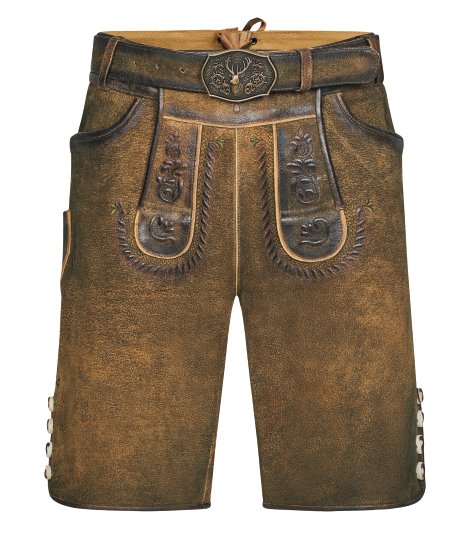 Wild & Wald Herren Lederhose August 50