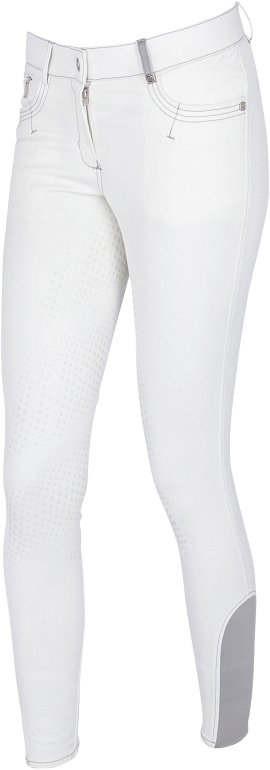 Reithose Basic Plus Damen, weiß