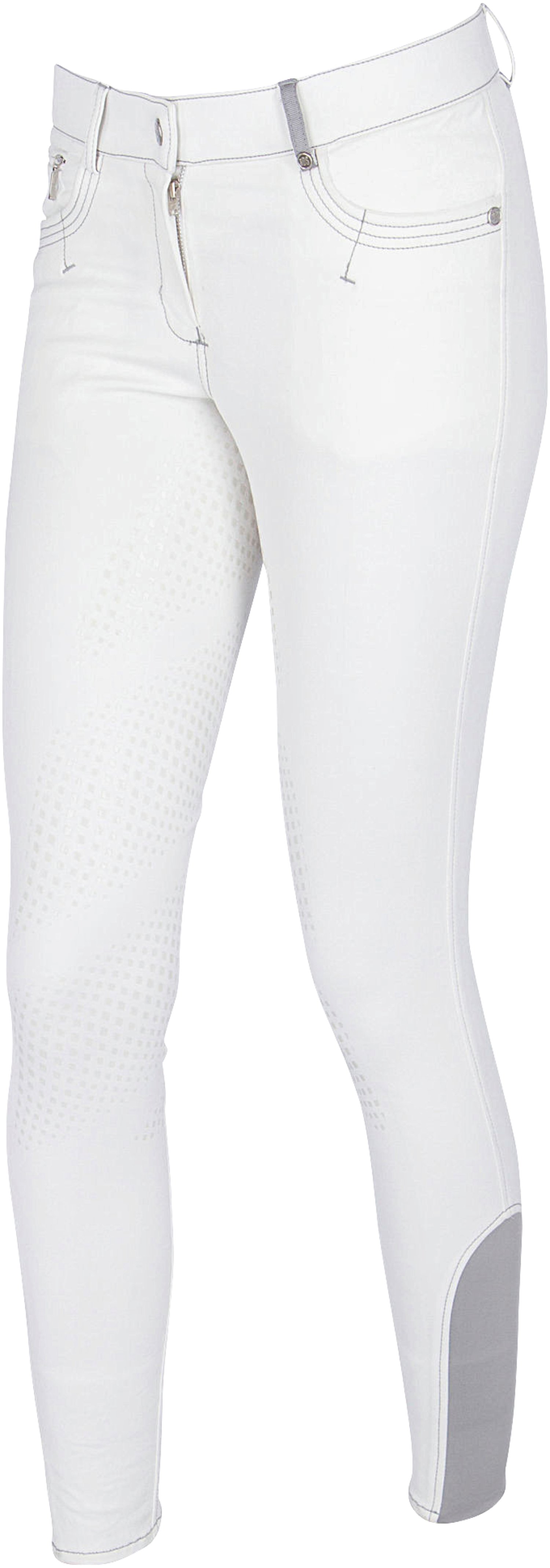 Reithose Basicplus Damen, weiß 36