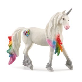 SCHLEICH Figur Regenbogeneinhorn Hengst