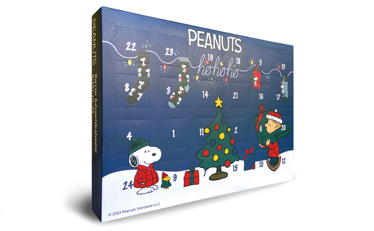 Adventskalender Snoopy Slipcase