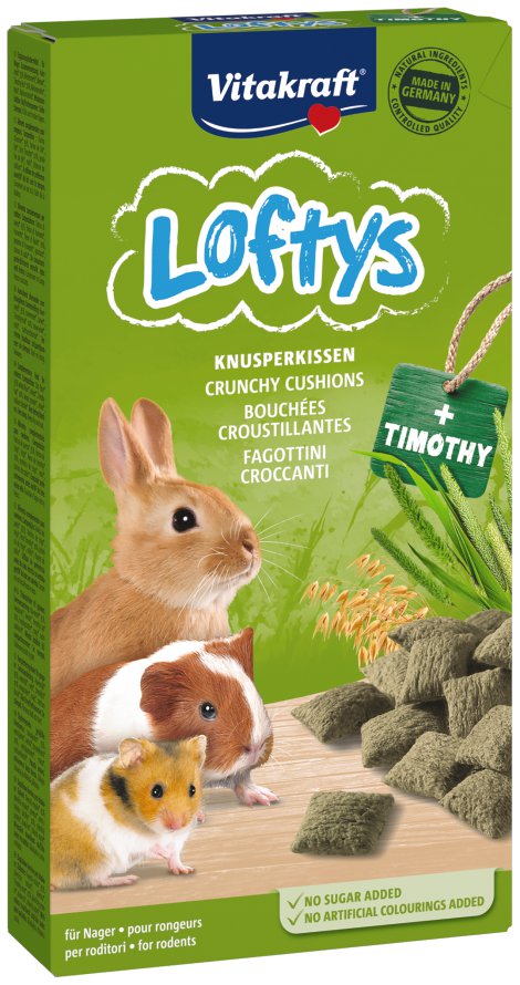 VITAKRAFT Knusperkissen Loftys Nager 100 g