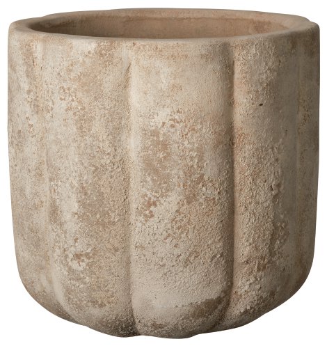 DEROMA Pflanztopf Pumpkin Braun 35 cm