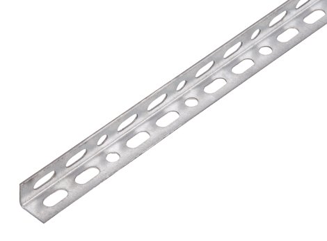 ALBERTS Winkelprofil Conceptor gelocht verzinkt 1 m, 15x15x1 mm