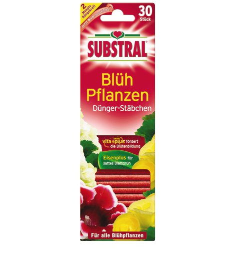 SUBSTRAL® Düngestäbchen - Blühpflanzen 30 Stk.