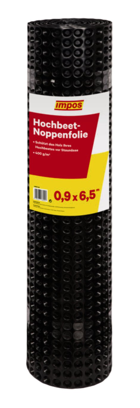 IMPOS Hochbeet-Noppenfolie 0,9x6,5 m