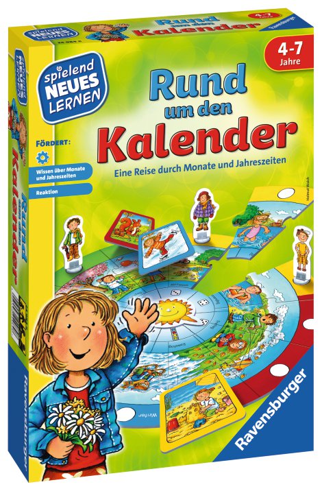 RAVENSBURGER Spiel Rund um den Kalender