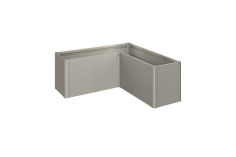 BIOHORT Pflanzbeet Belvedere Midi L 150, Quarzgrau-Metallic