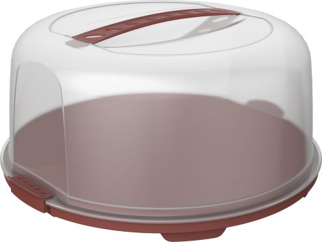 ROTHO Tortenglocke Hoch Fresh Ironrot