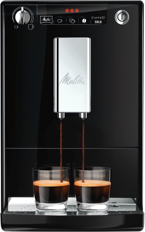 MELITTA Kaffeevollautomat Caffeo Solo Schwarz