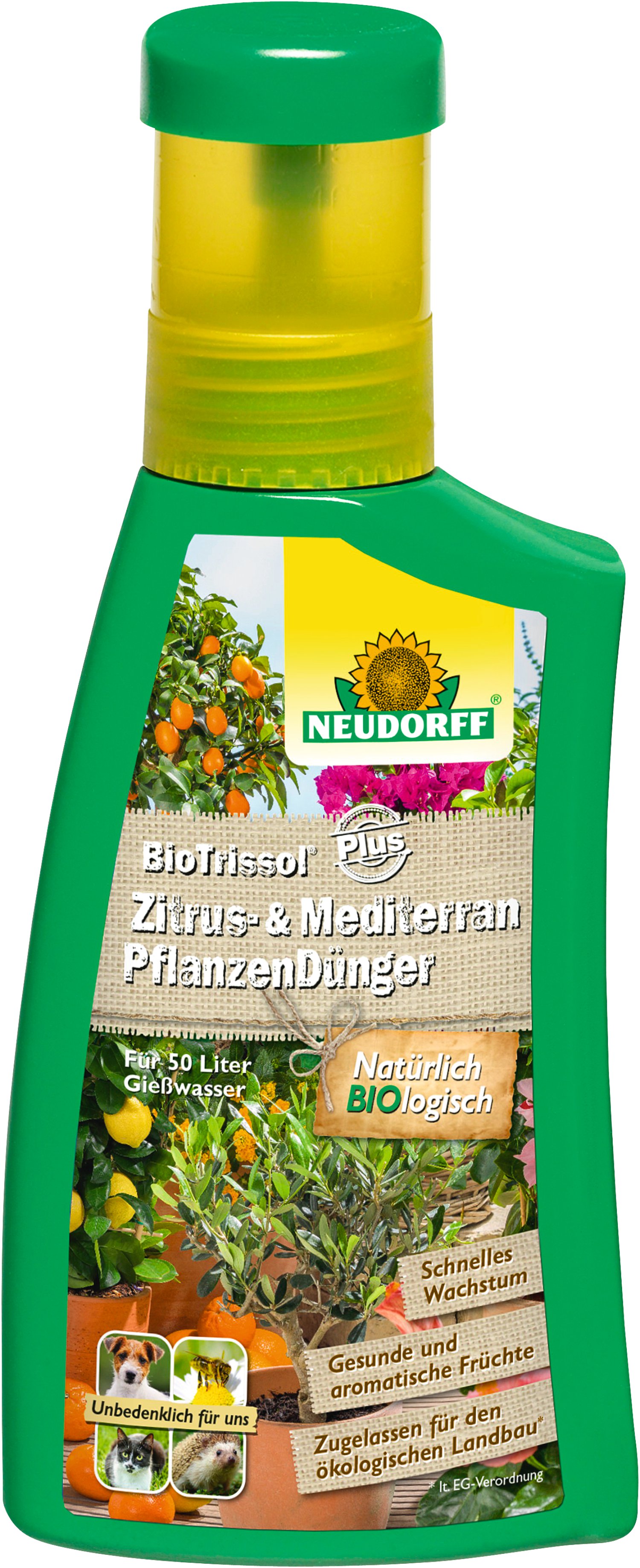 NEUDORFF® BioTrissol® Zitrus- & MediterranpflanzenDünger 250 ml