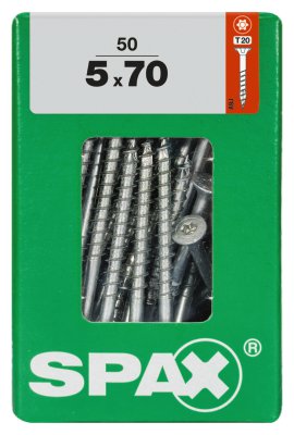 SPAX Schraube Senkkopf Torx 5,0 mm L 