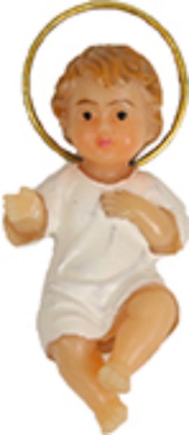 Jesuskind mit Kleid 2,3 cm