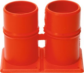 KOPP Verbindungstülle Orange Ø 25 mm